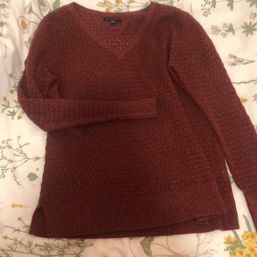 Red sweater
